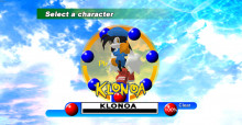 Klonoa over Sonic (WIP)
