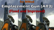 Emplacement Gun (AR3) (Fixed and Improved)