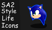 SA2 Style Life Icons (For HD GUI)