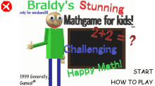 Braldy's Stunning Mathgame for kids! (WIP)