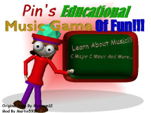 Pin's Educational Music Game Of Fun!!!