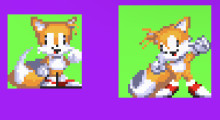 Original) Super Tails Sprite Sheet by JayHyperStarX on DeviantArt