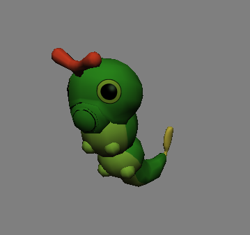 caterpie :) (no cell shade)