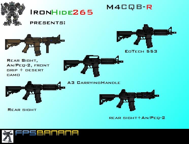 M4 Cqb-R [GameBanana] [Works In Progress]