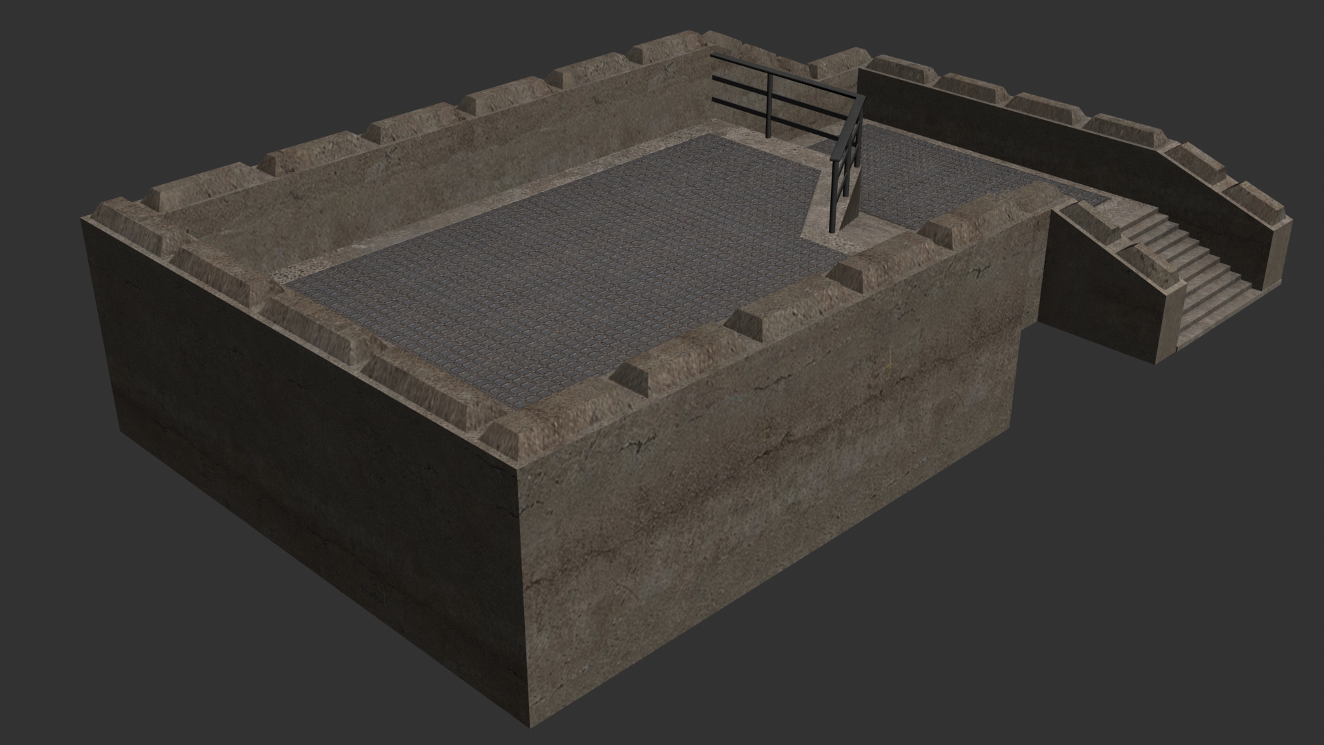 Wwf Ramp Texture Texturing Stone Ramp Work In Progress for GameBanana | GB Works In Progress
