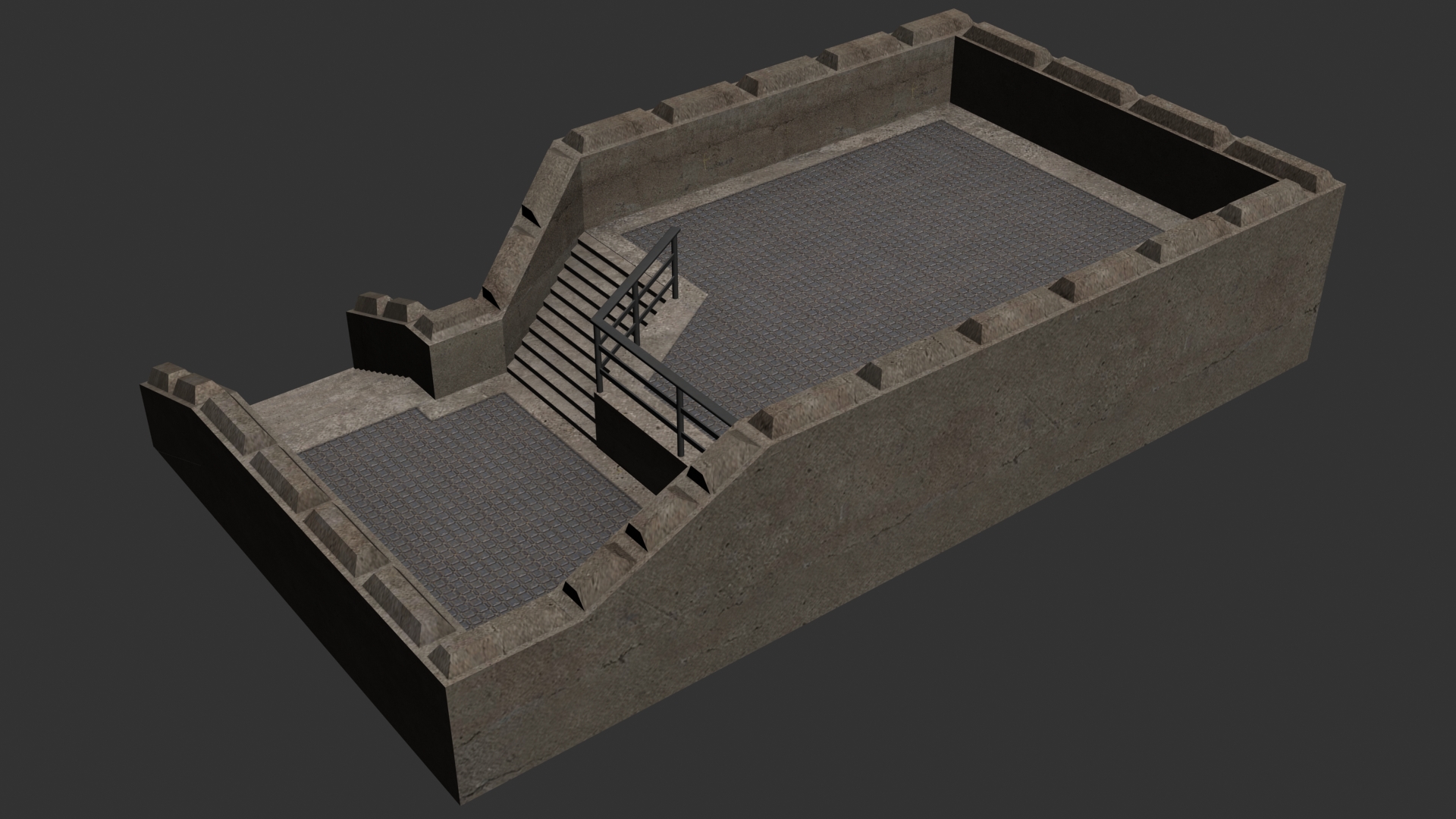 Underground Ramp Texture Texturing Stone Ramp Work In Progress for GameBanana | GB Works In Progress