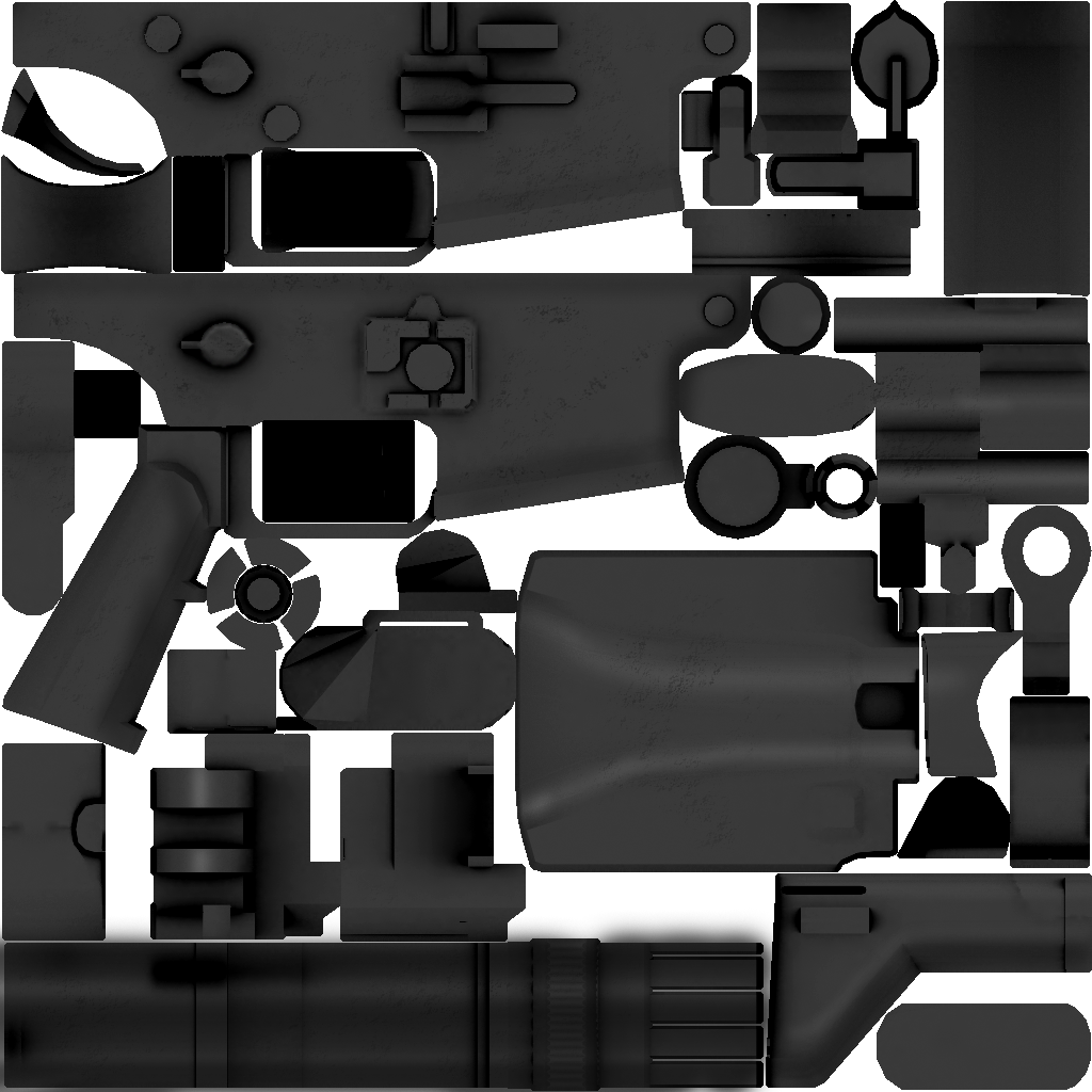 SCAR Mk.16 Texture and anims