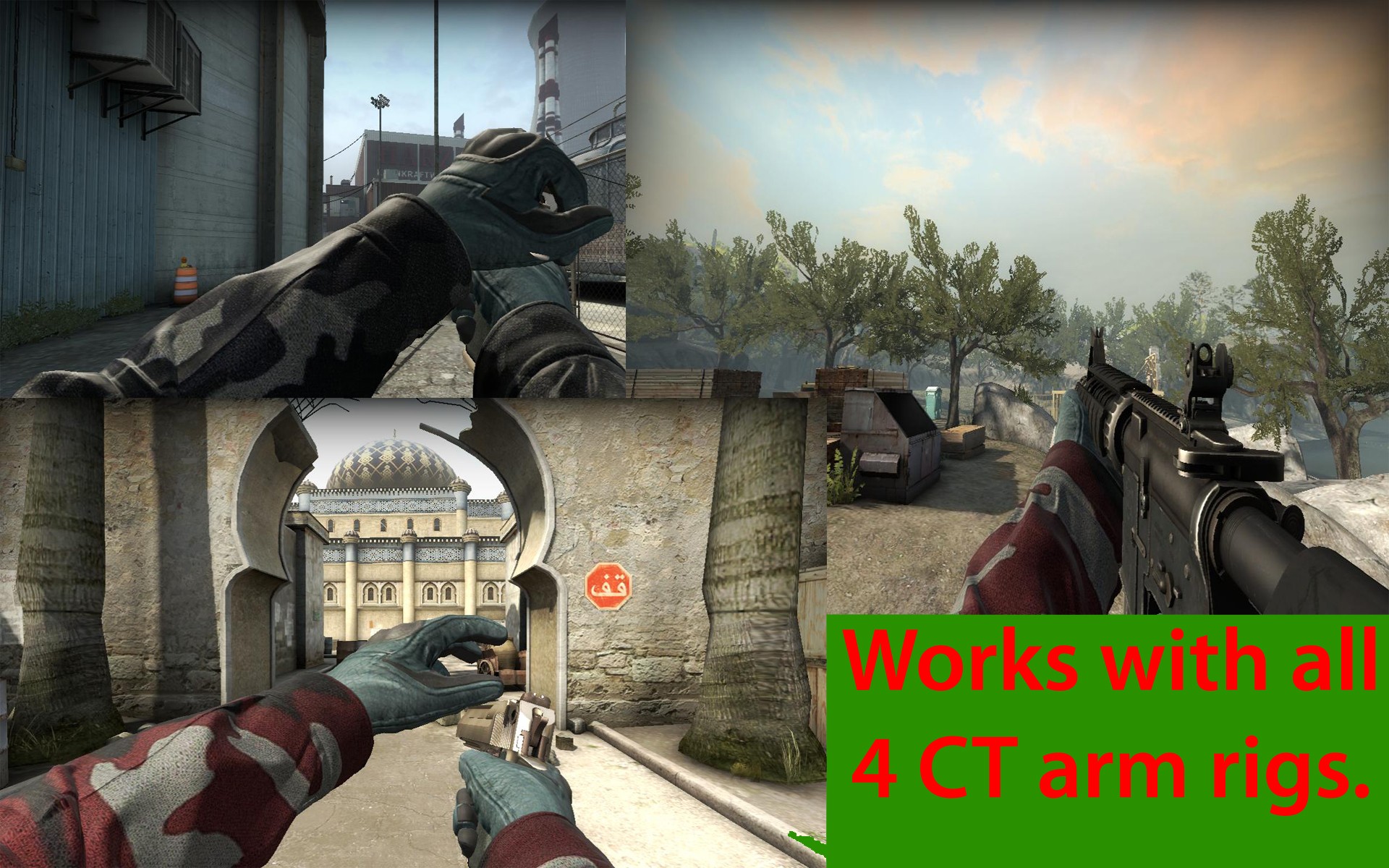 CS GO Camo pack (sleeves only) [GameBanana] [Works In Progress]