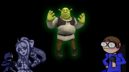 The Entire Shrek Movie but I'm charting it