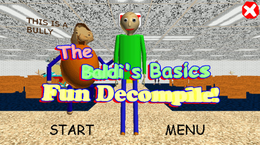 Bbfd BBFD V2 Comeback! Work In Progress for Baldi's Basics | Baldi Works In ...
