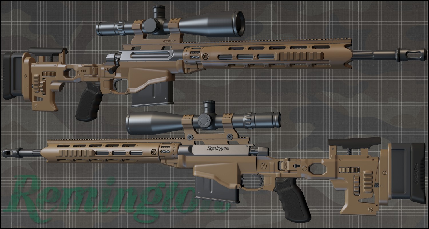 Remington Msr Complete Gamebanana Works In Progress