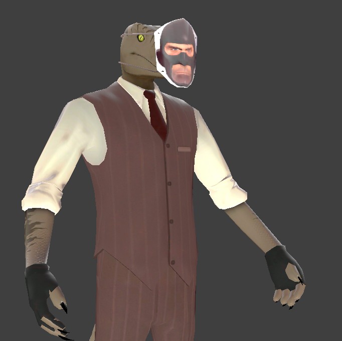 Stylish Raptor Work In Progress for GameBanana | GB Works In Progress