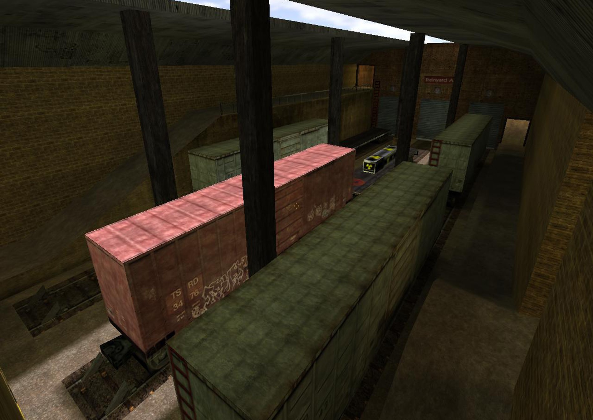 CSGO Train TEXTURES FOR CS 1.6 [GameBanana] [Works In Progress]