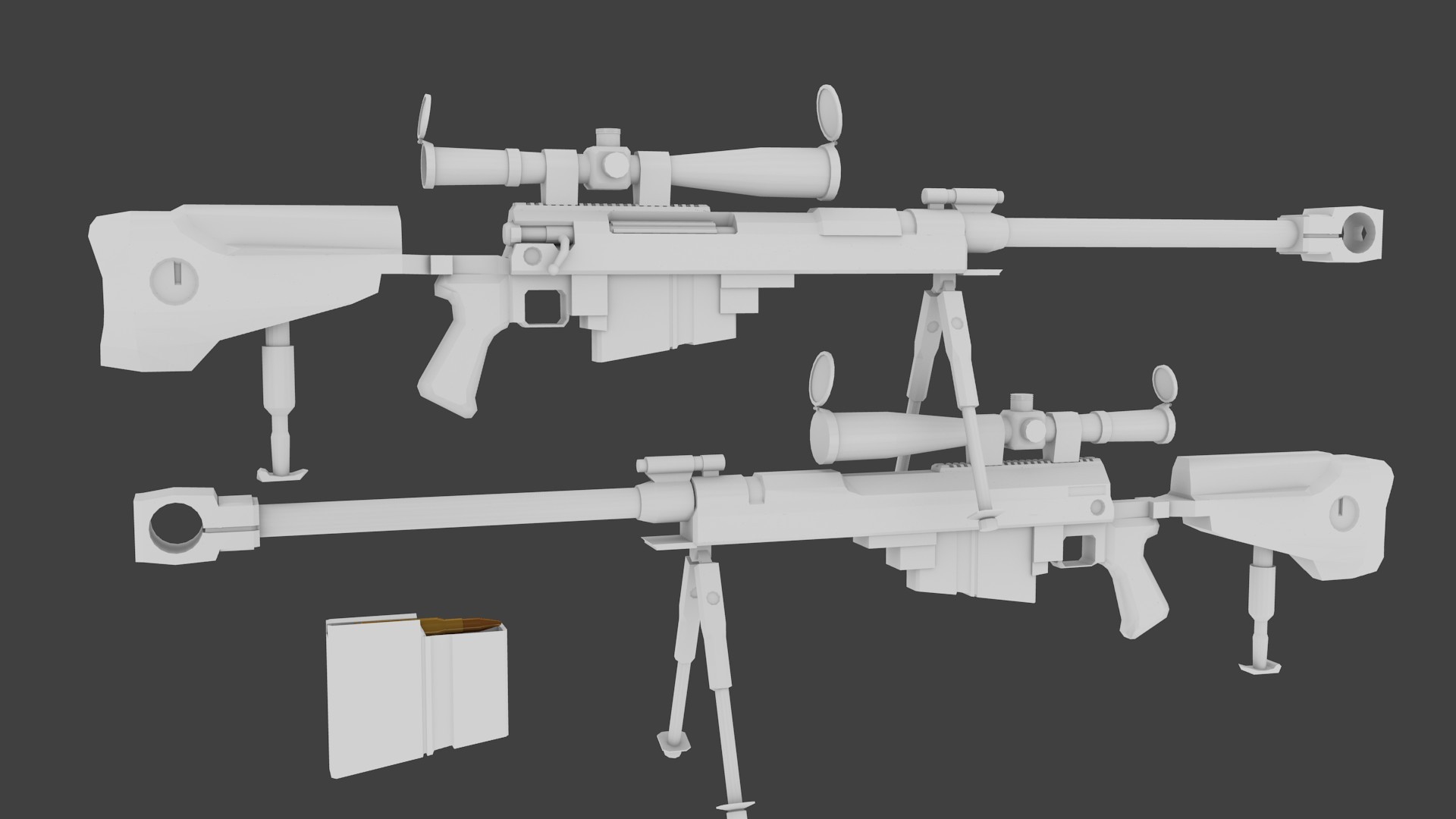 Sinon's PGM Ultima Ratio Hecate II [GameBanana] [Works In Progress]