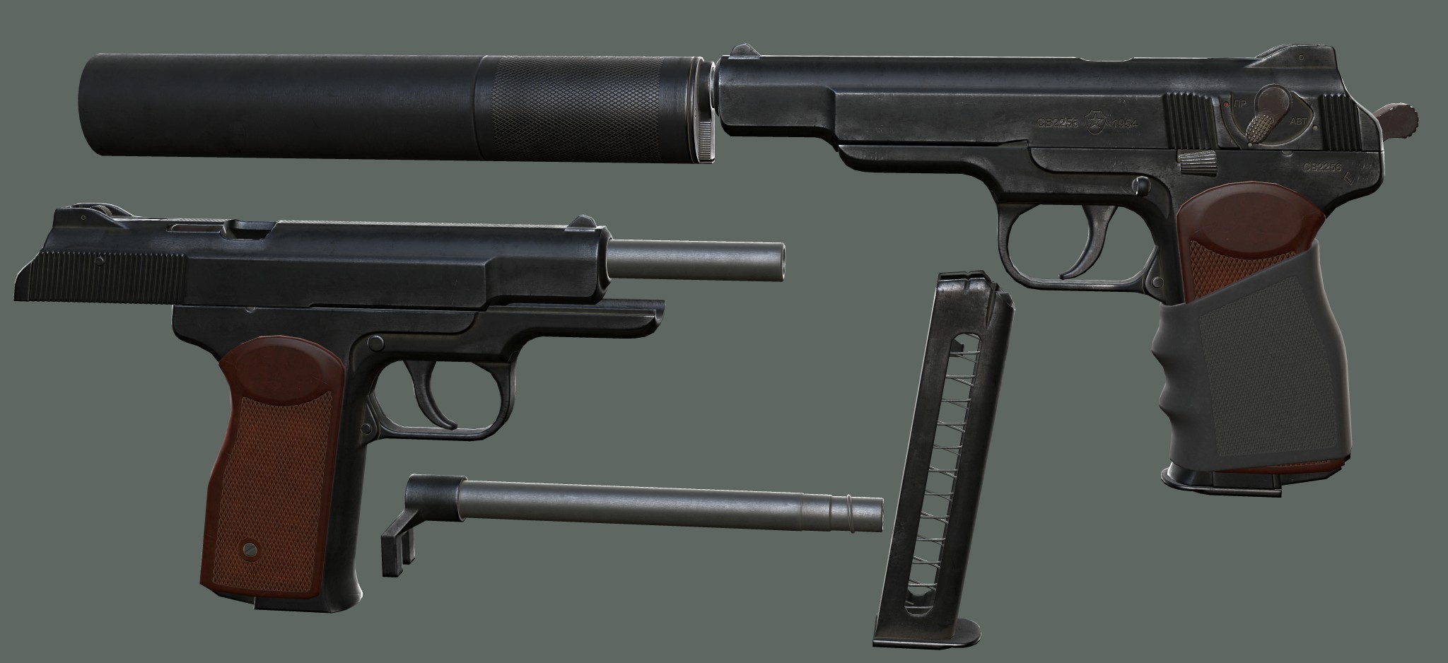 APS "Stechkin automatic pistol" [GameBanana] [Works In Progress]