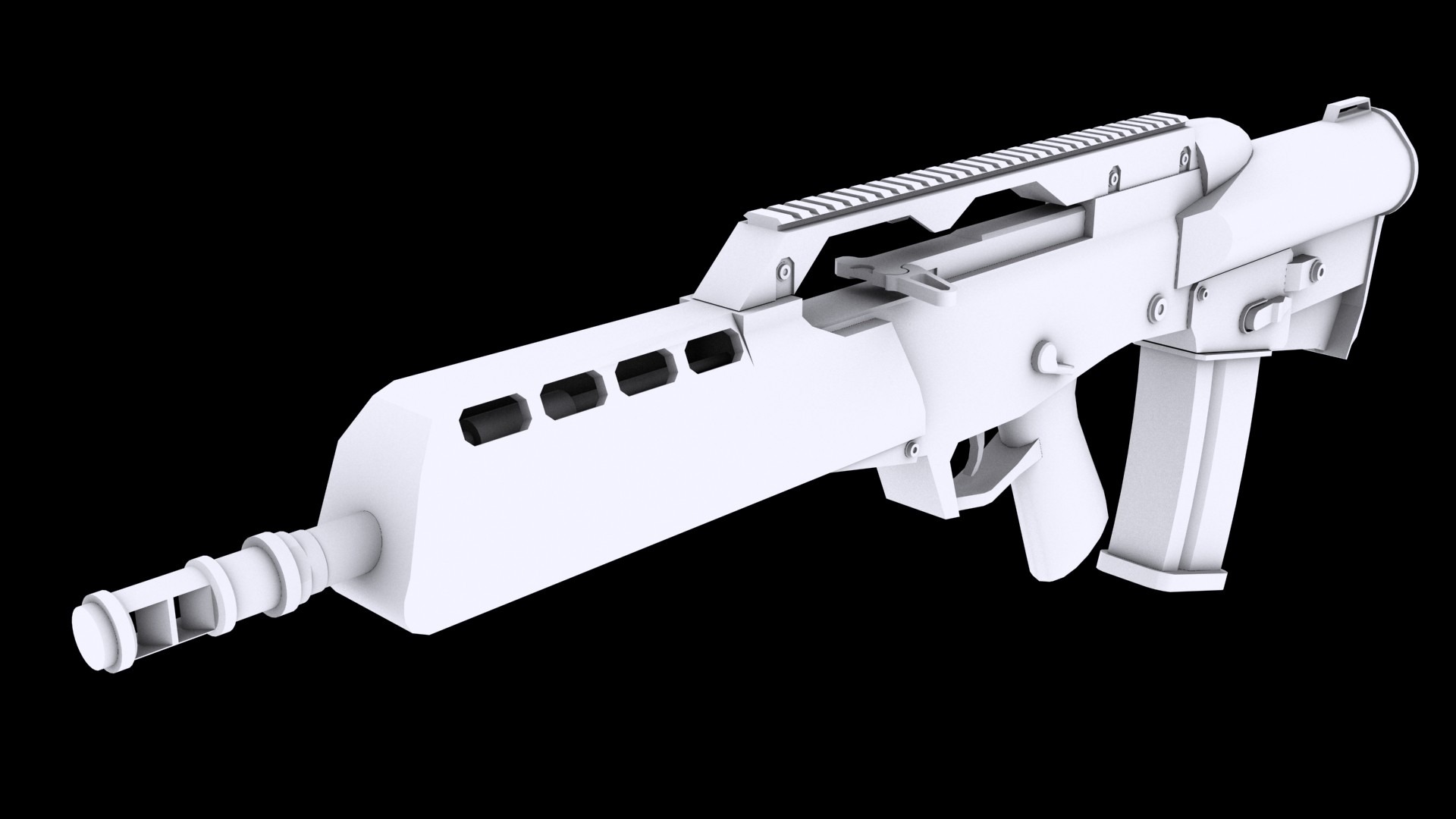 G36 Bullpup Work In Progress for GameBanana | GB Works In Progress, image size:1920x1080