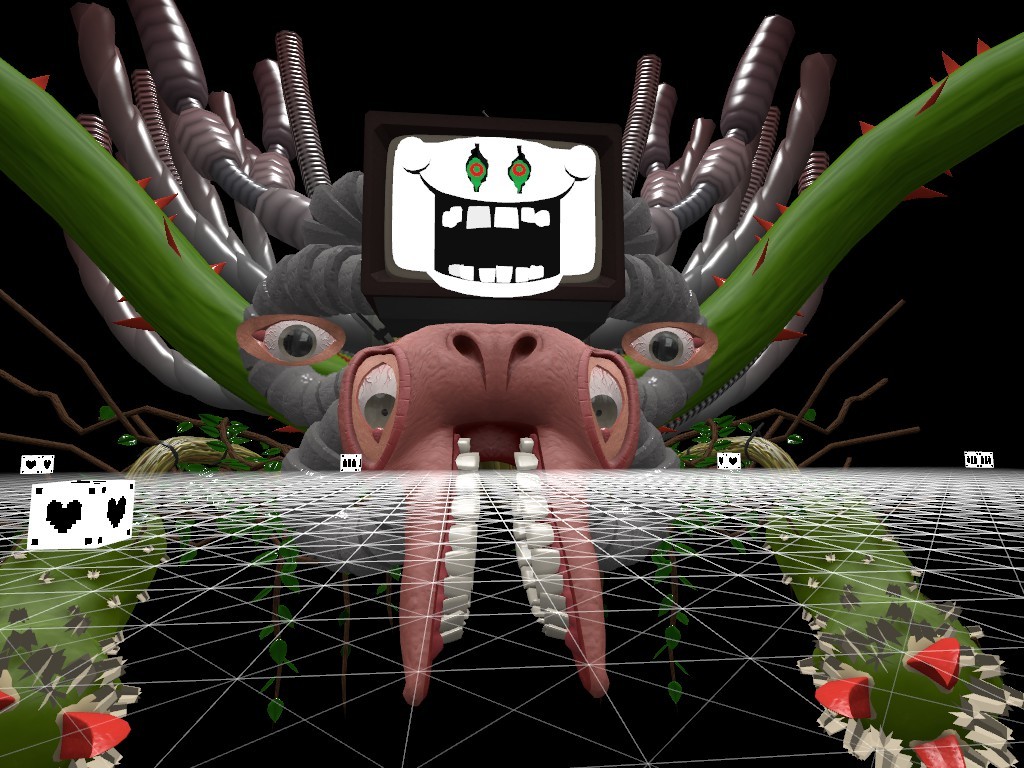 Omega Flowey from Undertale! by SuperrrD on Newgrounds