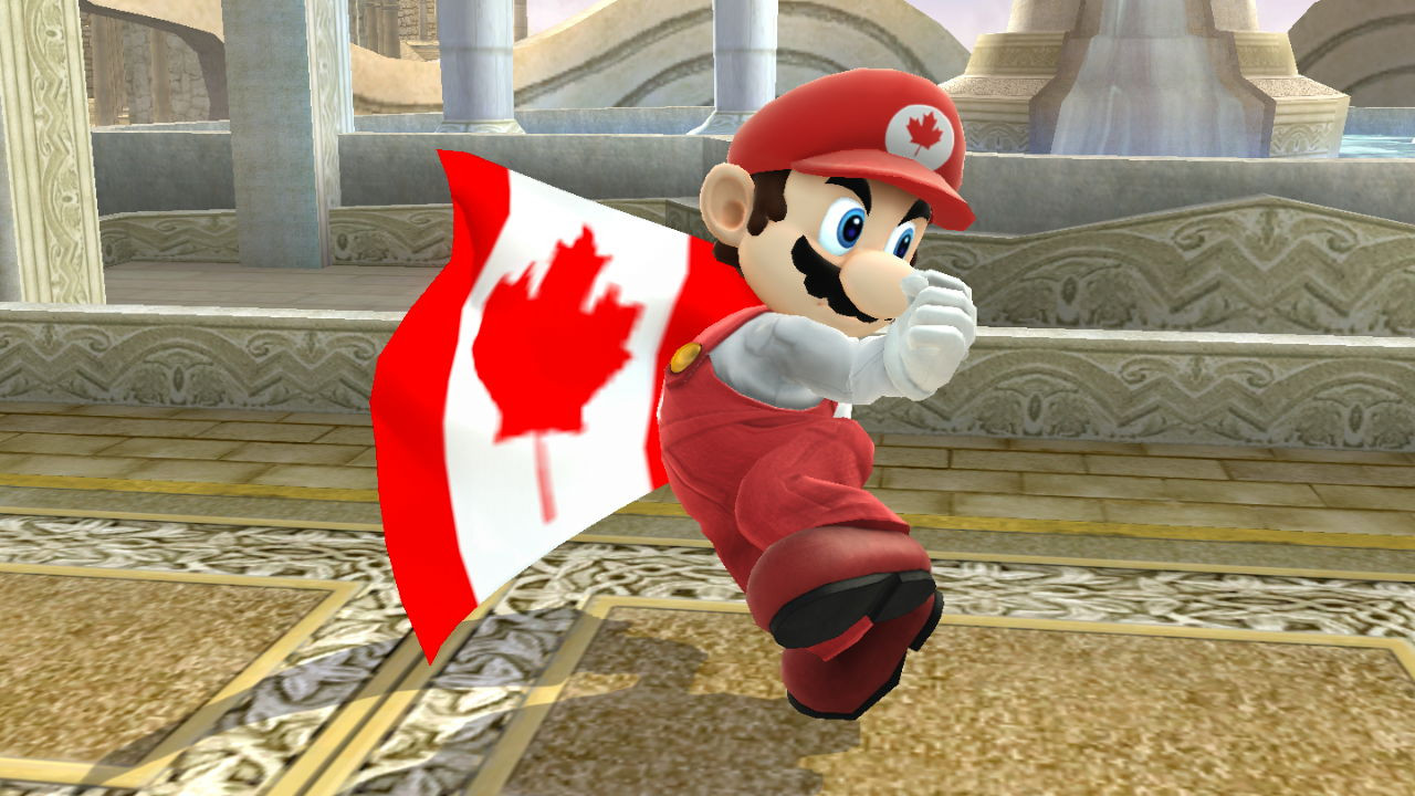 Canadian Mario (SSB4) Super Smash Bros. 