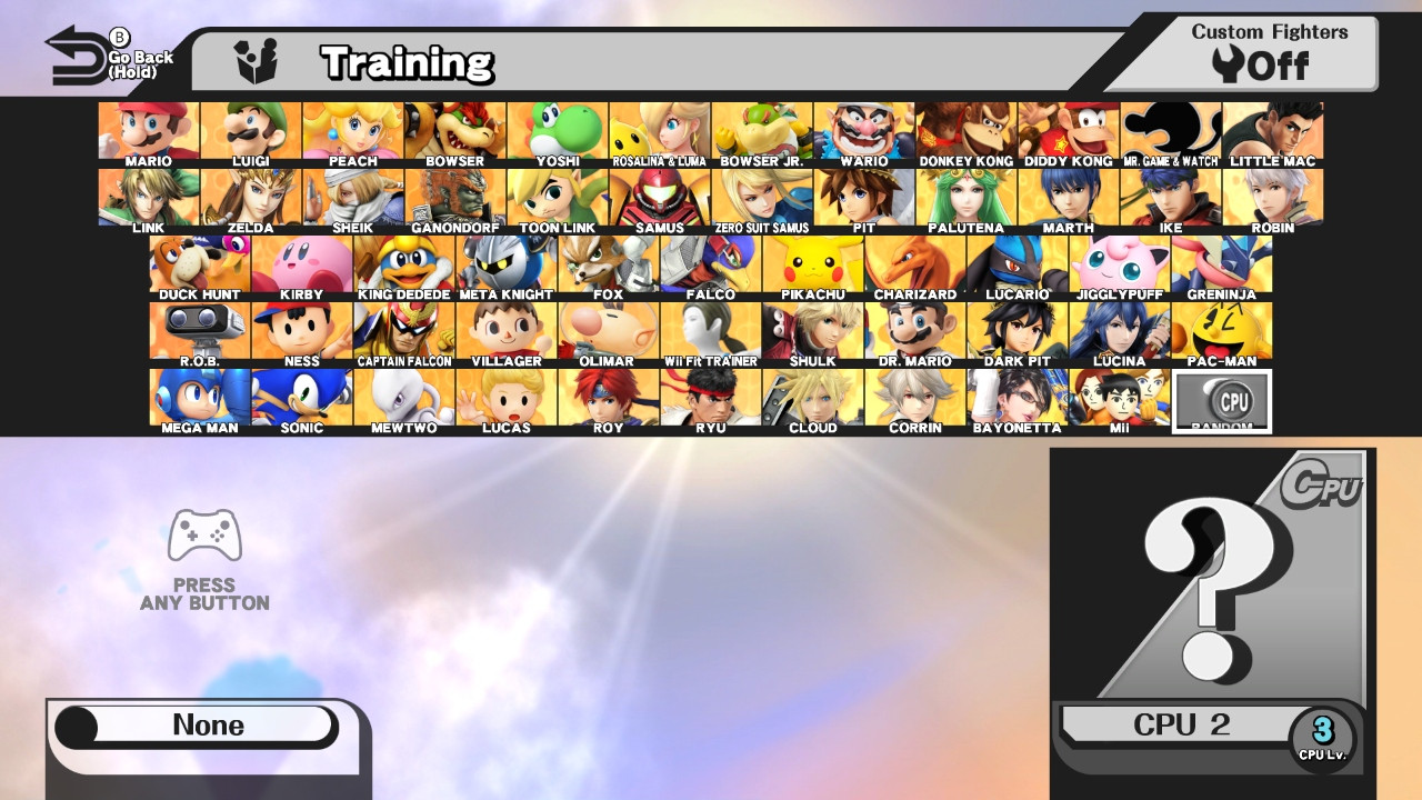 The Smash Ultimate CPU Tier List – Amiibo Doctor