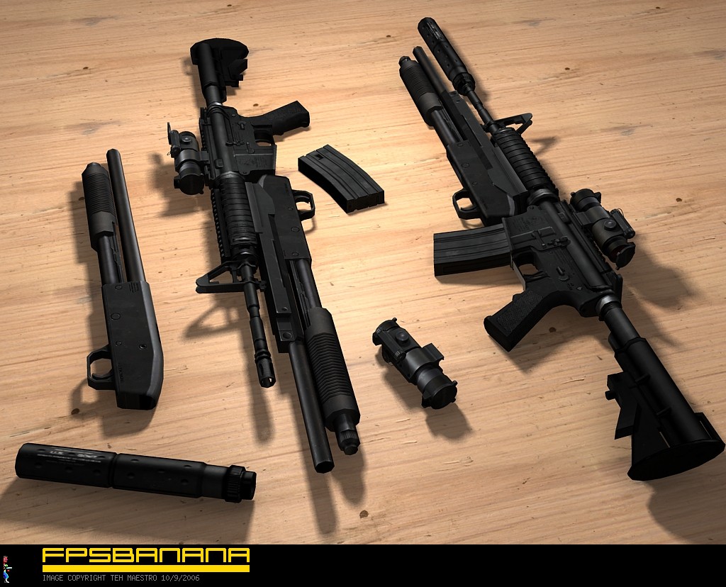 Masterkey M4/M3 System [Counter-Strike: Source] [Works In Progress]