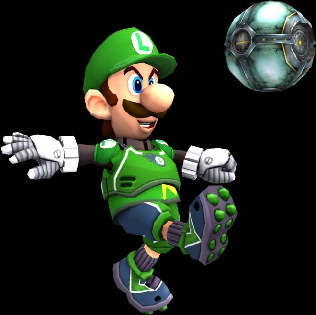 luigi mario strikers charged