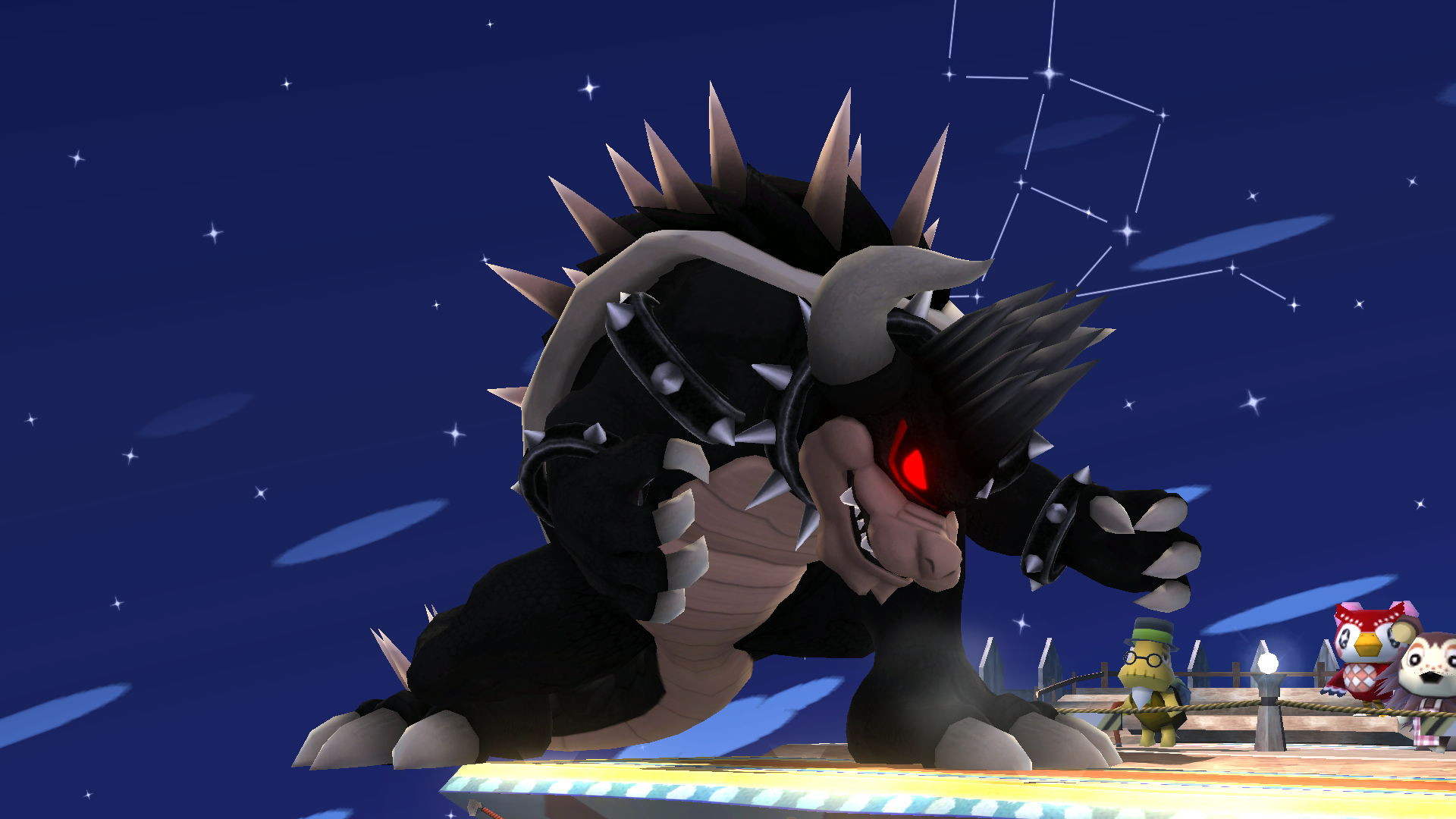 dark bowser figure