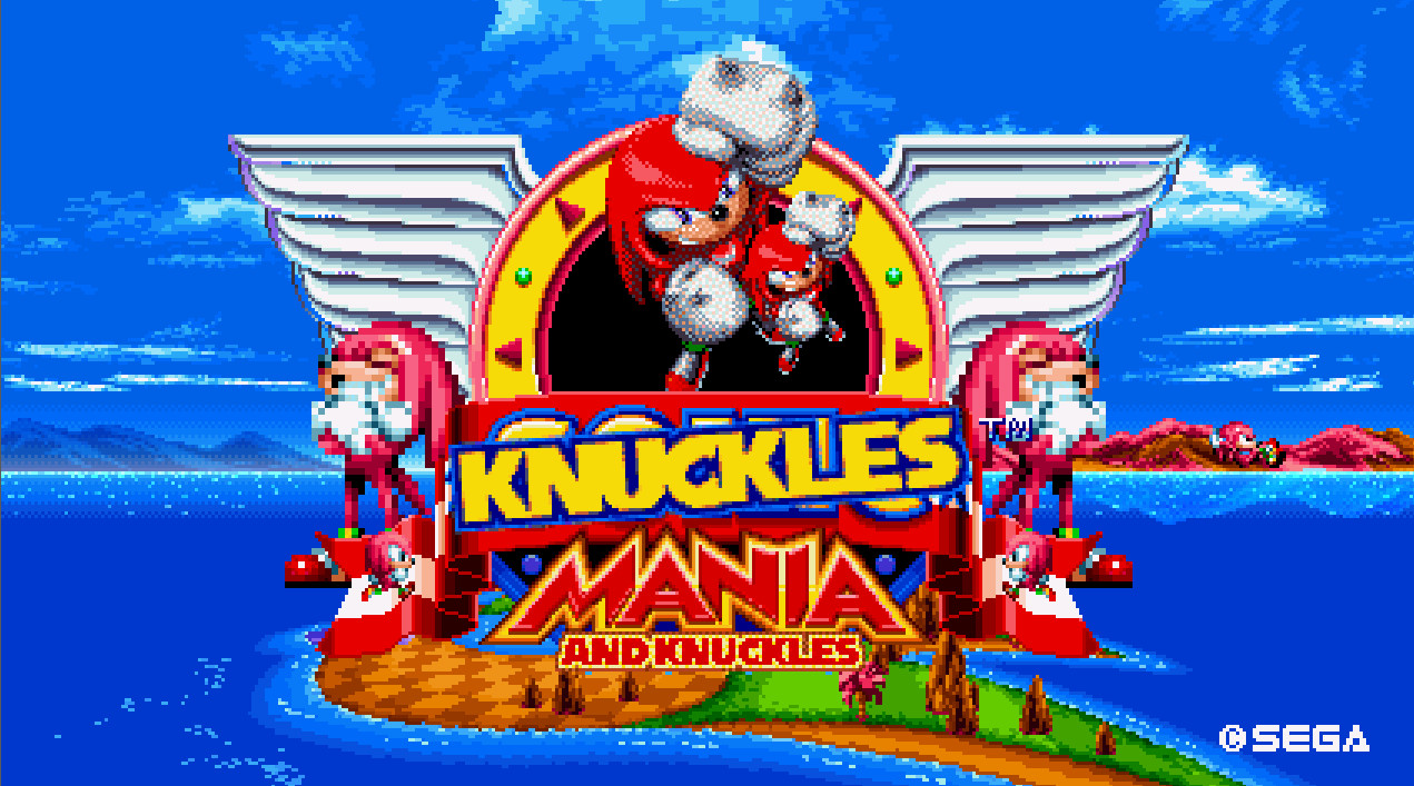 Sonic Mania: Novo Gameplay mostra o personagem Knuckles - Combo Infinito