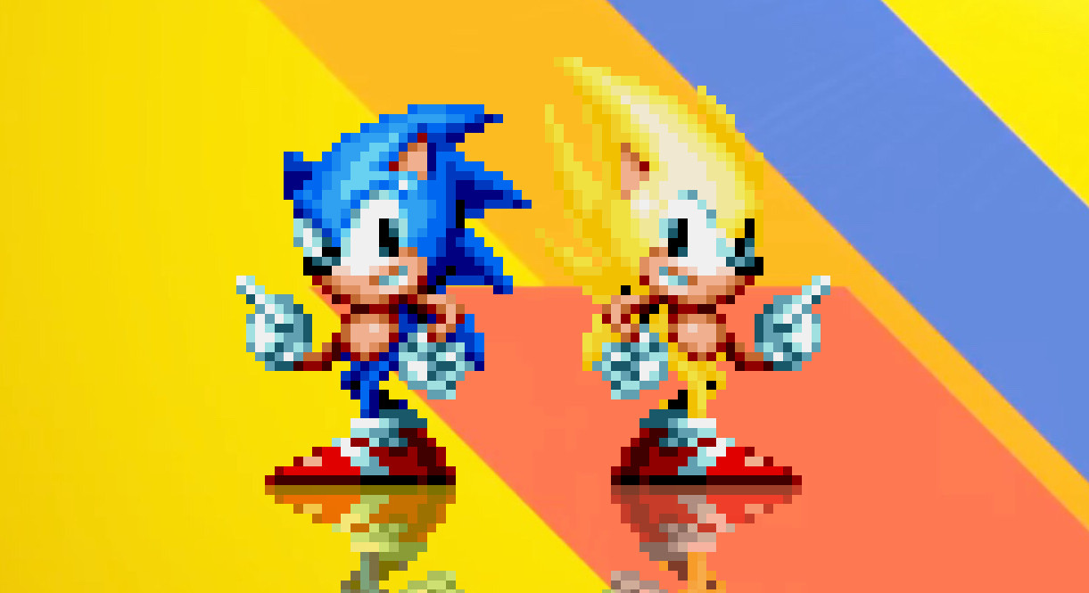 More Super Sonic Animations (Beta) [Sonic Mania] [Works In Progress]