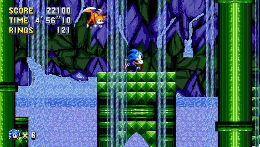 Sonic Mania Original Stage Mod: Aurora Garden