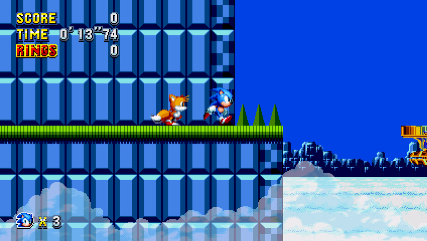 Sonic 2 HD: projeto de volta à ativa com nova engine - Memória BIT