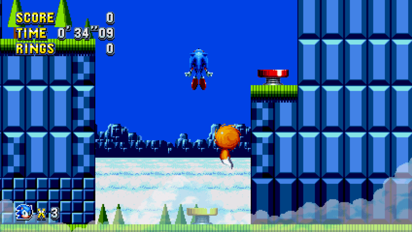 8-Bit Mania. Sonic Mania Android Fan Game by SonicChannelYT - Game