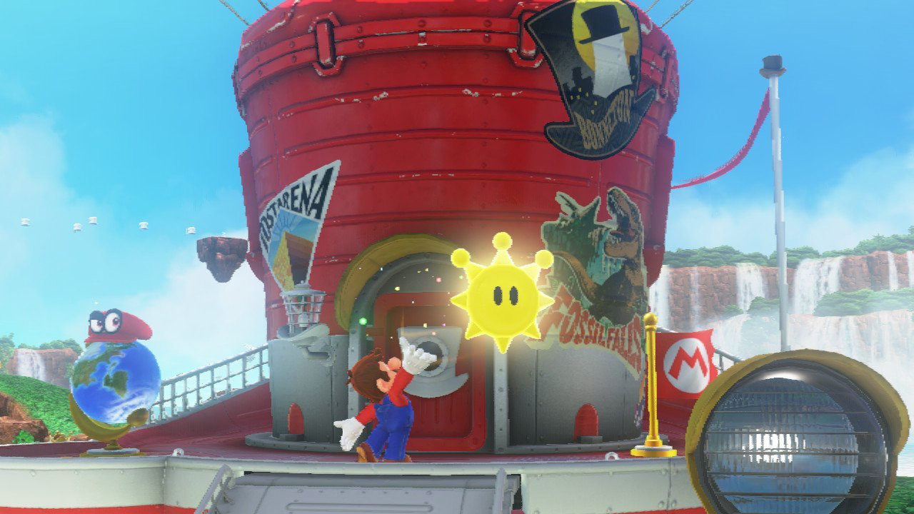 Power Moons may have once been Shine Sprites, Super Mario Odyssey