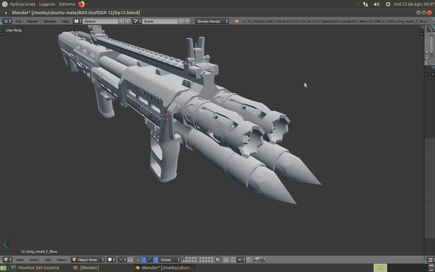 BDS´s Mor3´s DP-12 [GameBanana] [Works In Progress]