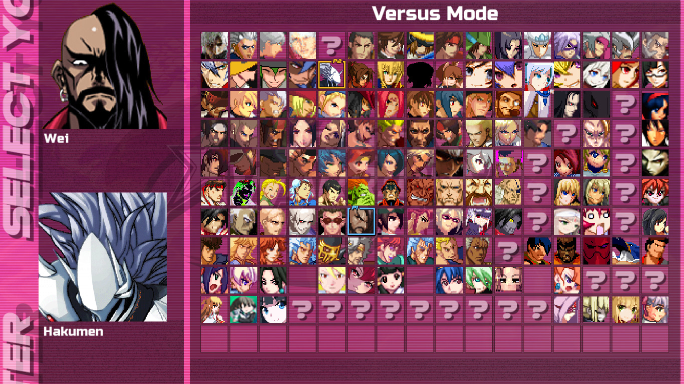 Mugen Jus Characters - Colaboratory