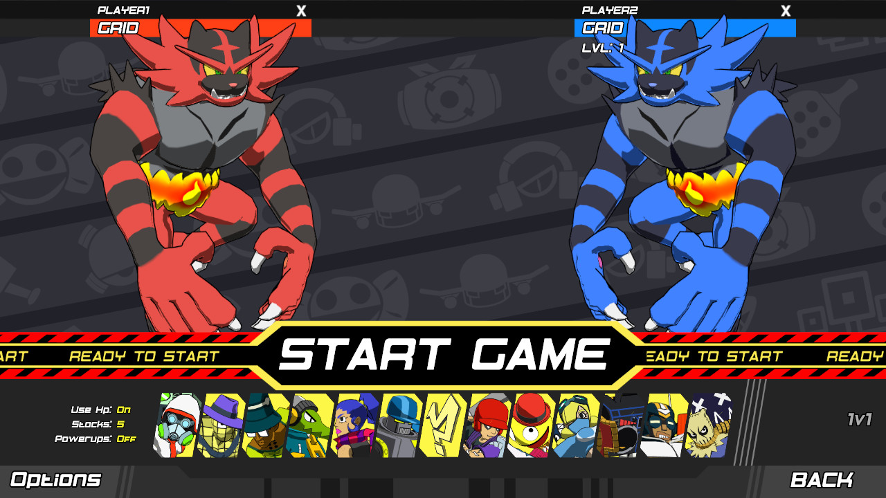 Incineroar over Grid Work In Progress for Lethal League Blaze | LLB ...