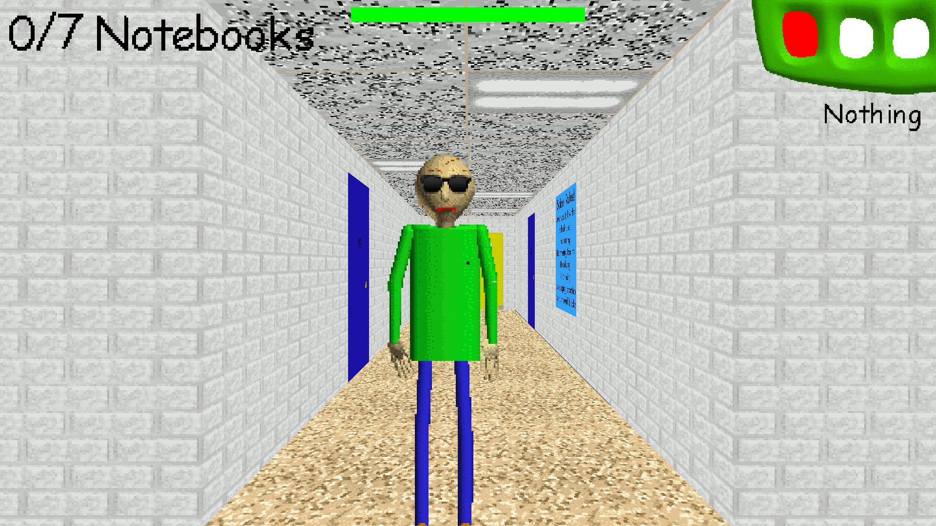 Baldi's Gone Blind! [baldi's Basics] [works In Progress]