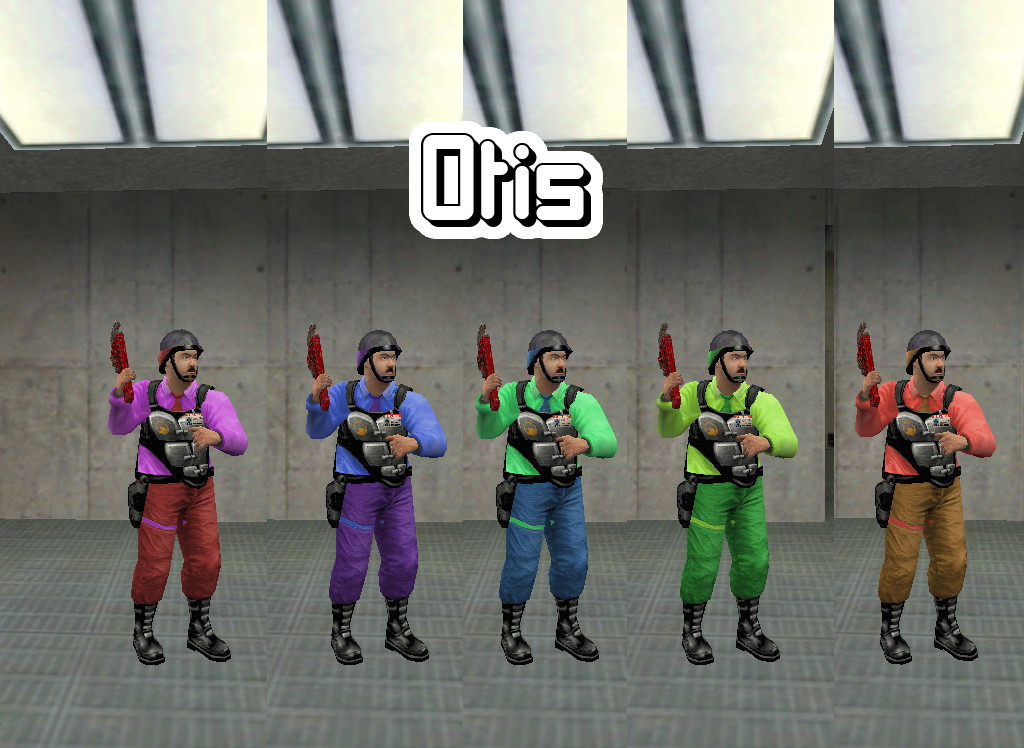 Opposing Force HQ Player Models + Team colored [Half-Life] [Mods]