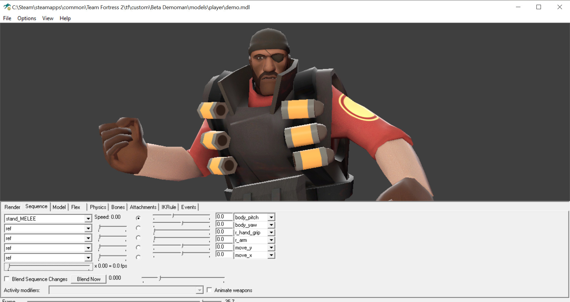 Tf2 Beta Model Restoration Team Fortress 2 Works In Progress