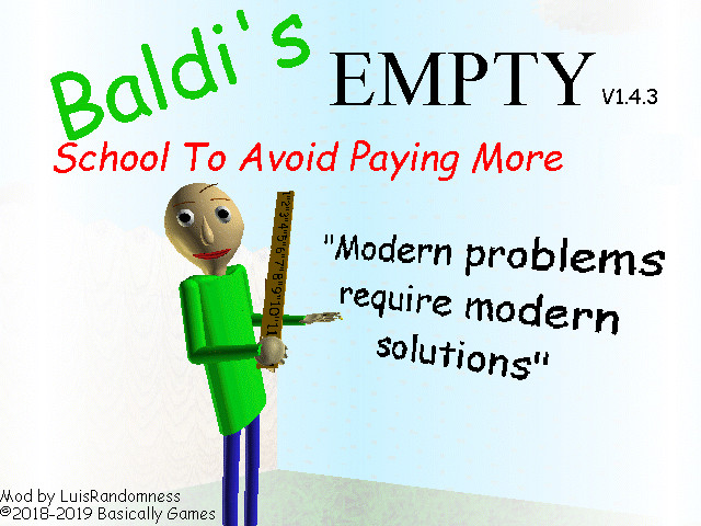 Baldi's Testing My RAGE!  Baldi's Basics Plus 