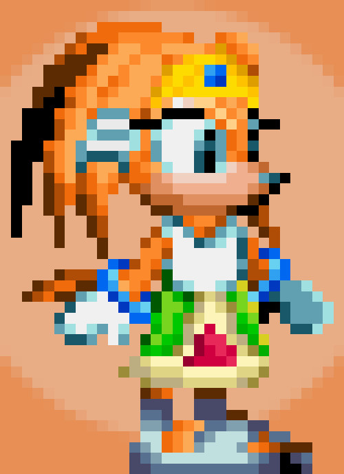 custom sonic mania Tikal sprites (WIP)