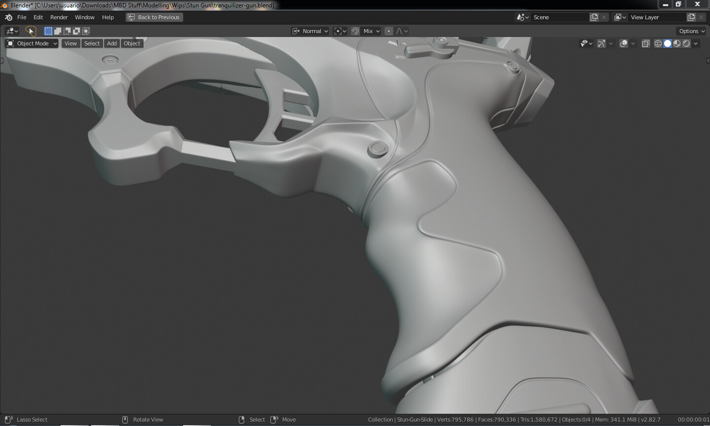 Deus Ex Stun Gun Wip [GameBanana] [Works In Progress]