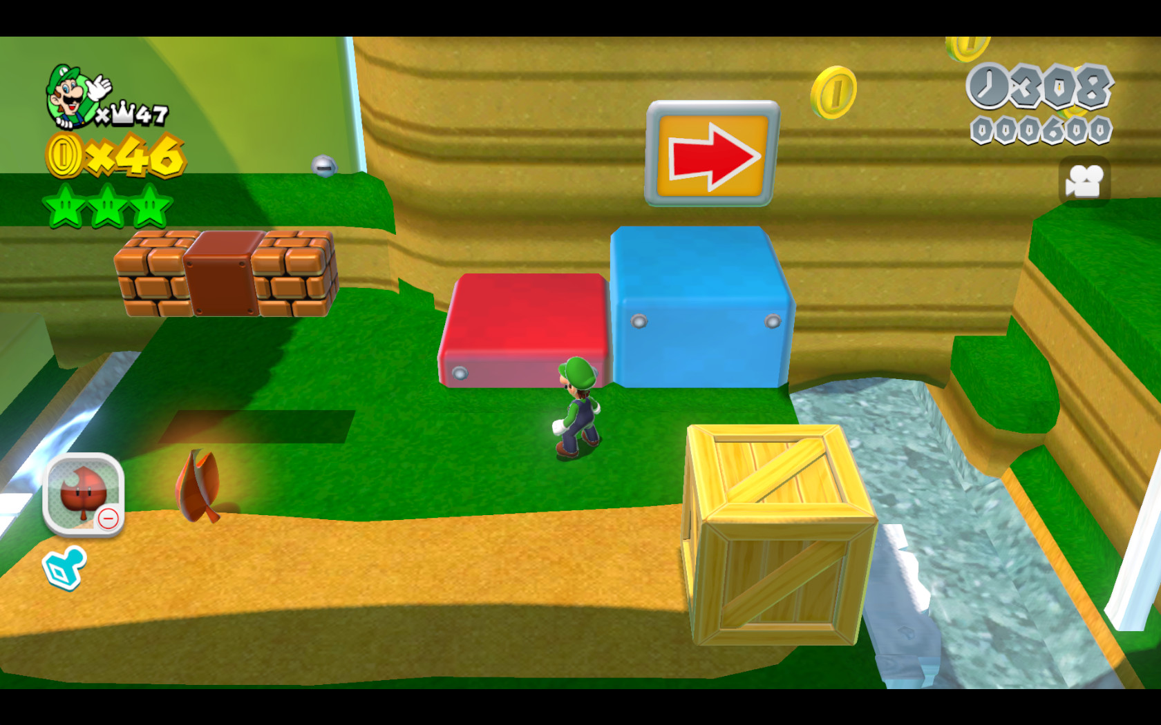 3D Land 1-1 in 3D World Work In Progress for Super Mario 3D World ...