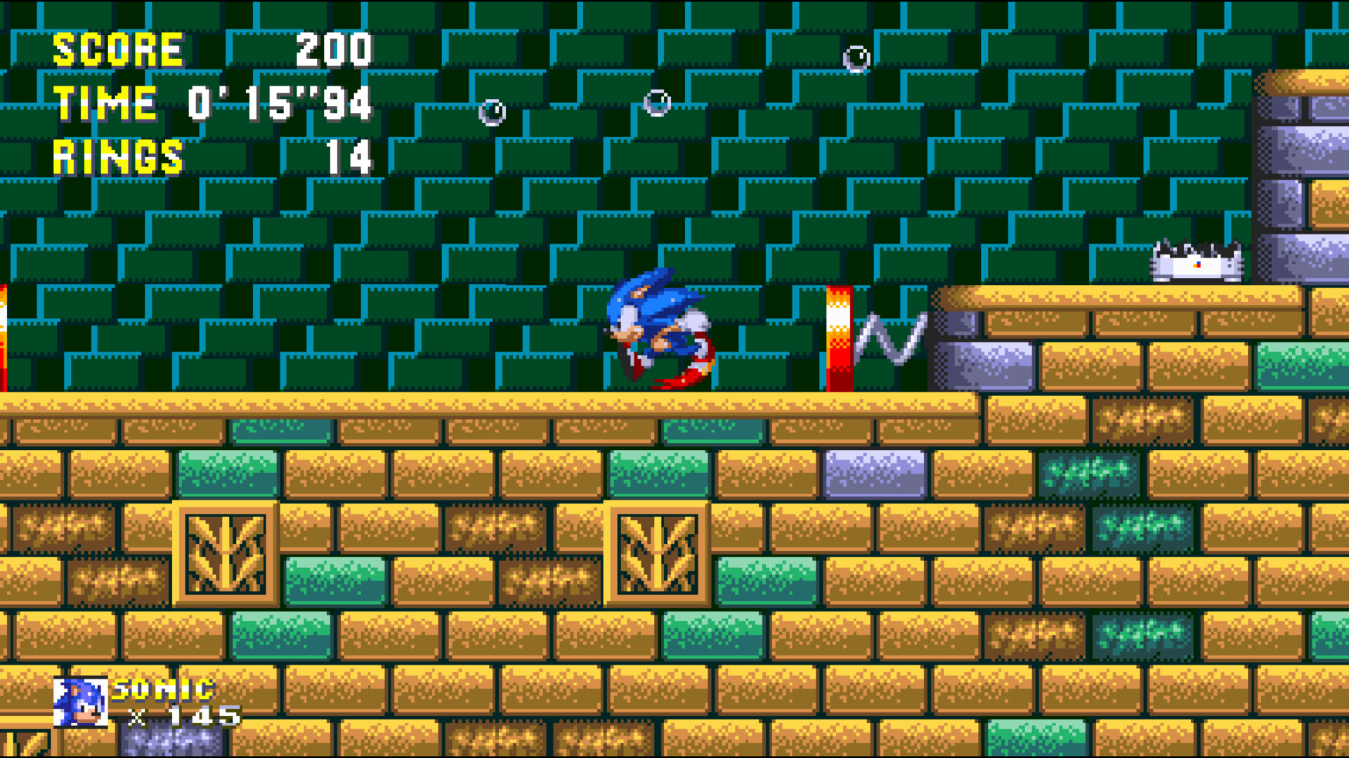 pack de Sprites de classic Sonic modgen actualizado Versión 5 