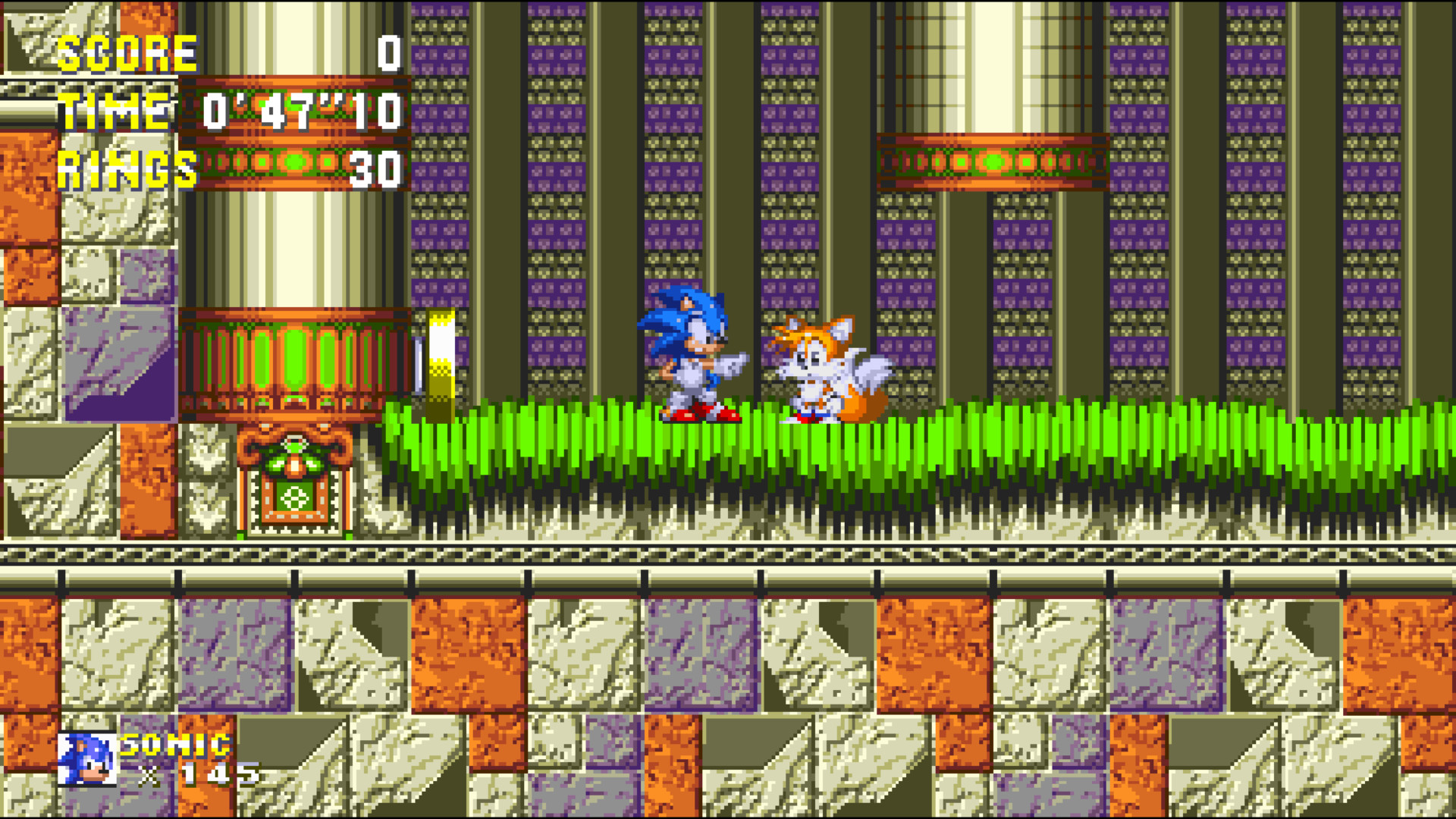 pack de Sprites de classic Sonic modgen actualizado Versión 5 