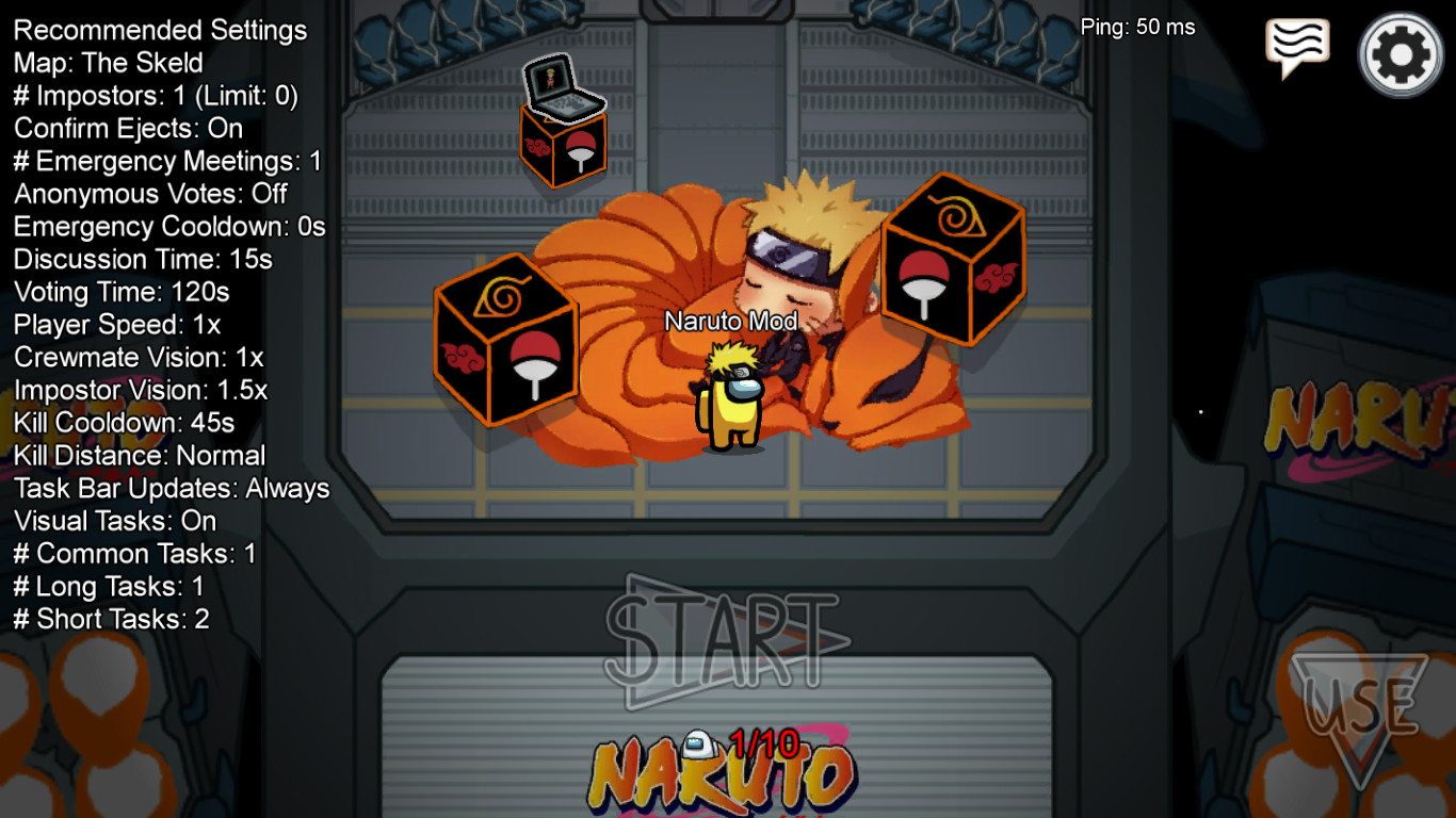 Naruto Mod V1 3 Among Us Works In Progress