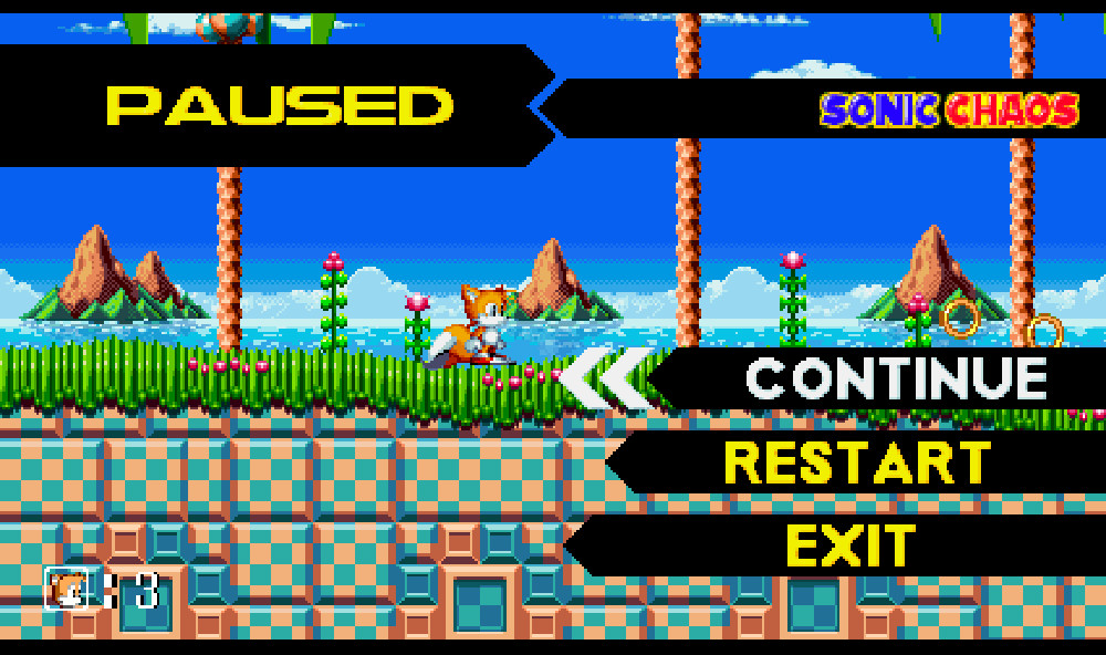 Maratona Sonic: Sonic the Hedgehog Chaos (Master System / Game Gear)