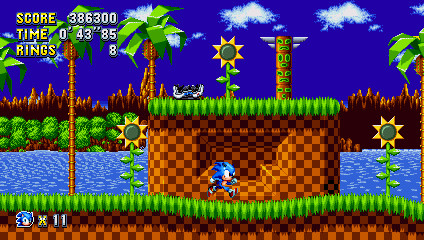 Sonic movie in Sonic mania remake [Sonic Mania] [Works In Progress]