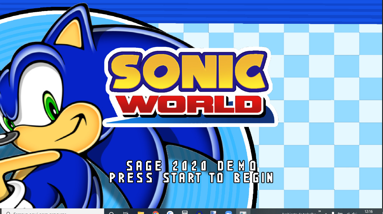 SAGE 2020 - Demo - Sonic 2 Chaos Adventure