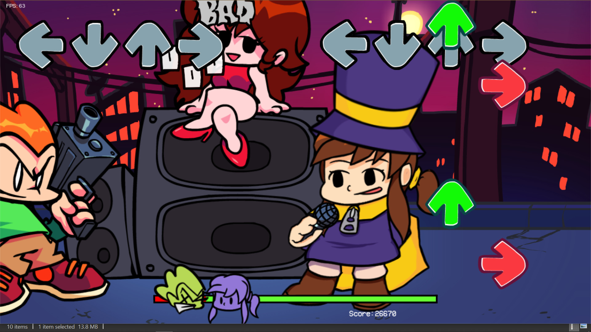 Friday Night Funkin'  Friday night, Funkin, A hat in time