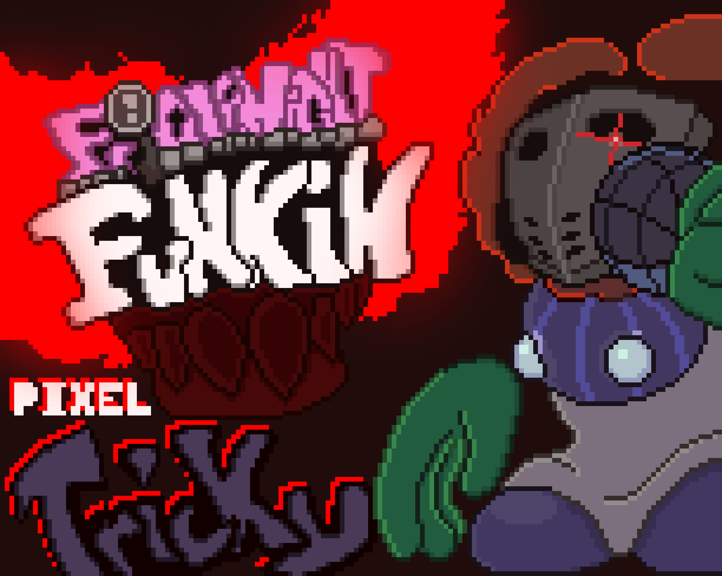 Pixel Tricky Mod Friday Night Funkin Works In Progress